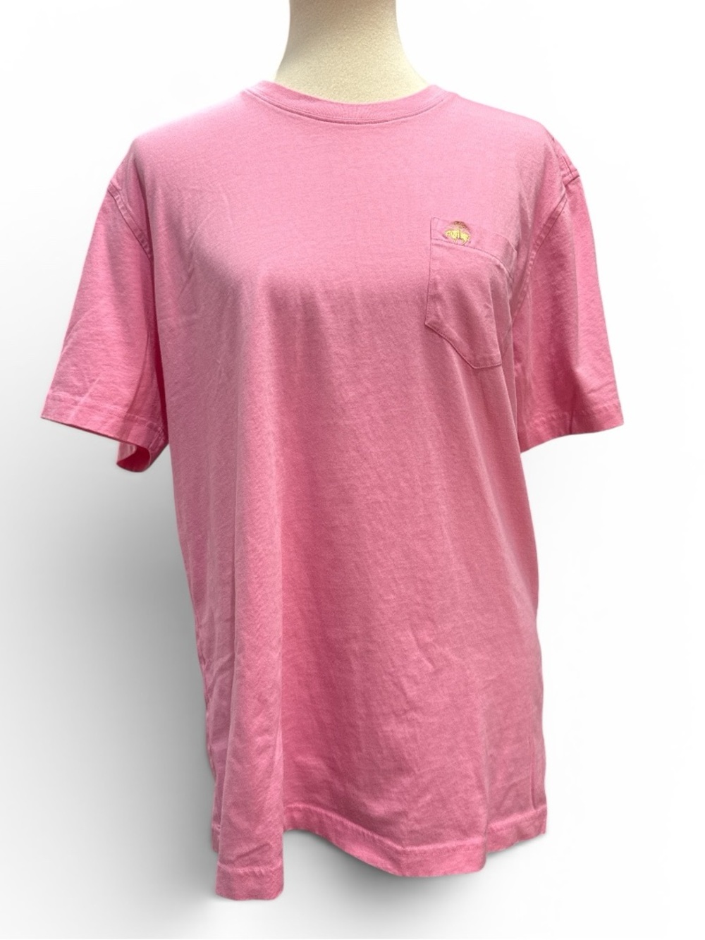 Brooks Brothers Pink Short-Sleeve Pocket Tee #587